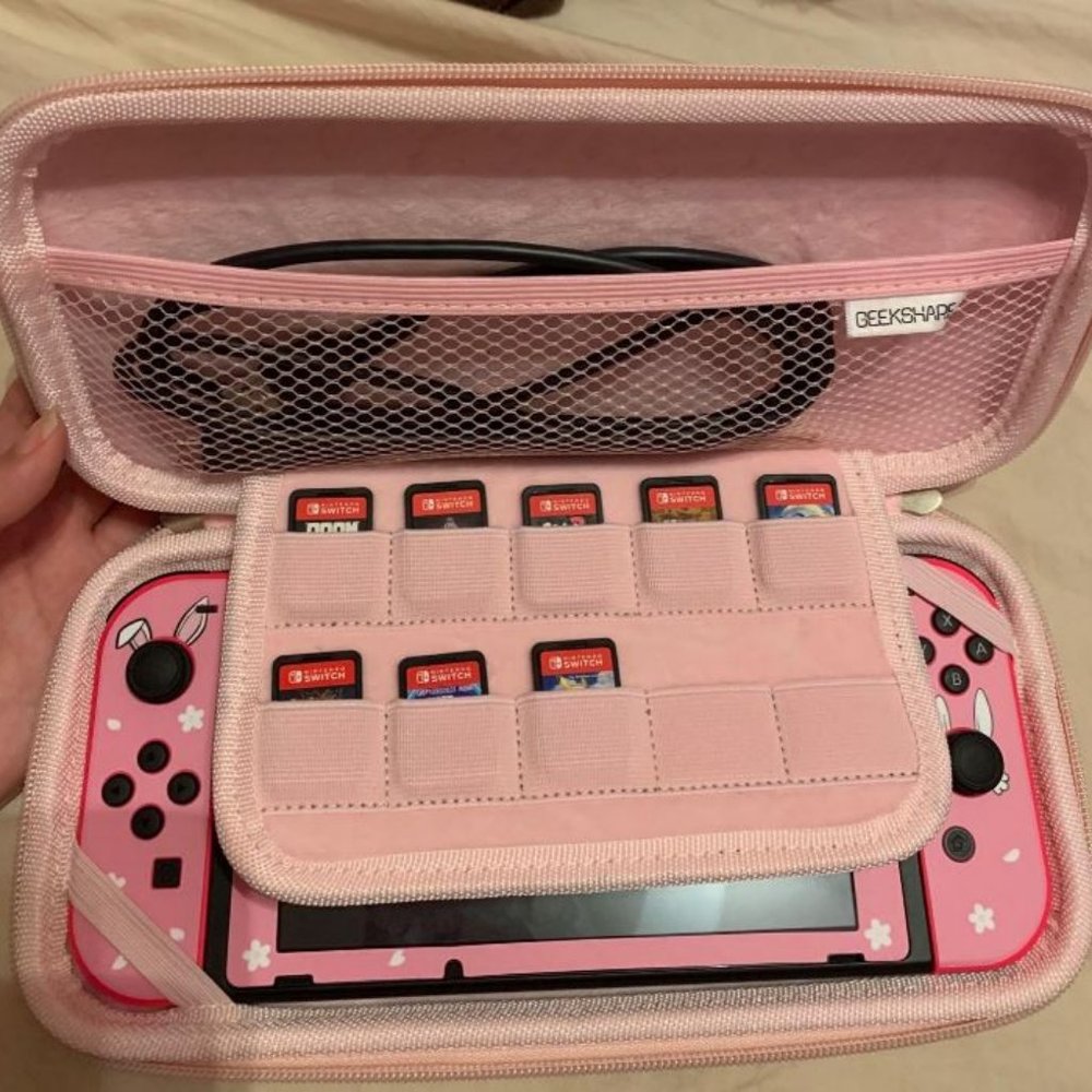 ✨ NEW Nintendo Switch Cherry Blossom Carrying Case